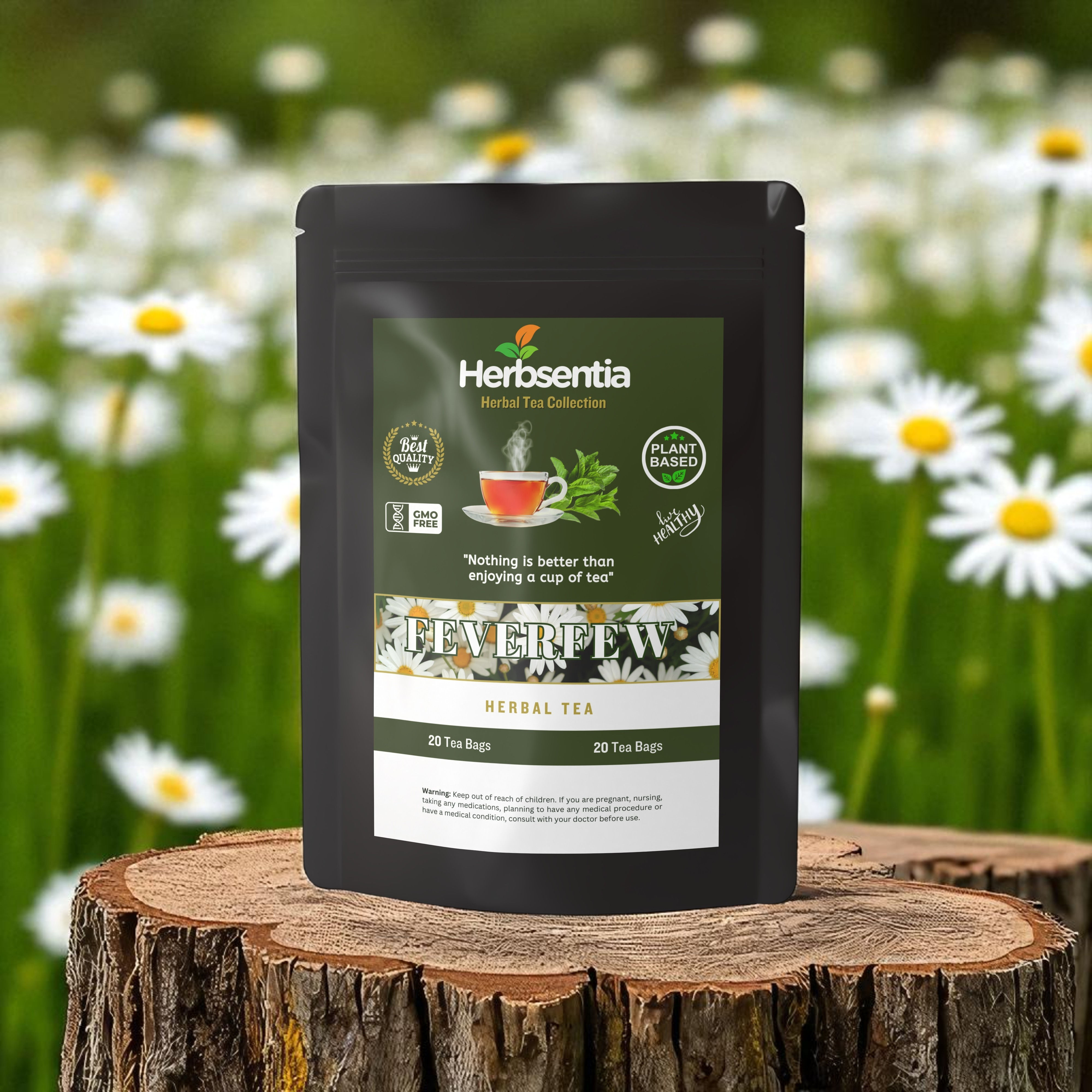 Feverfew Tea - Supports Wellness & Comfort Naturally