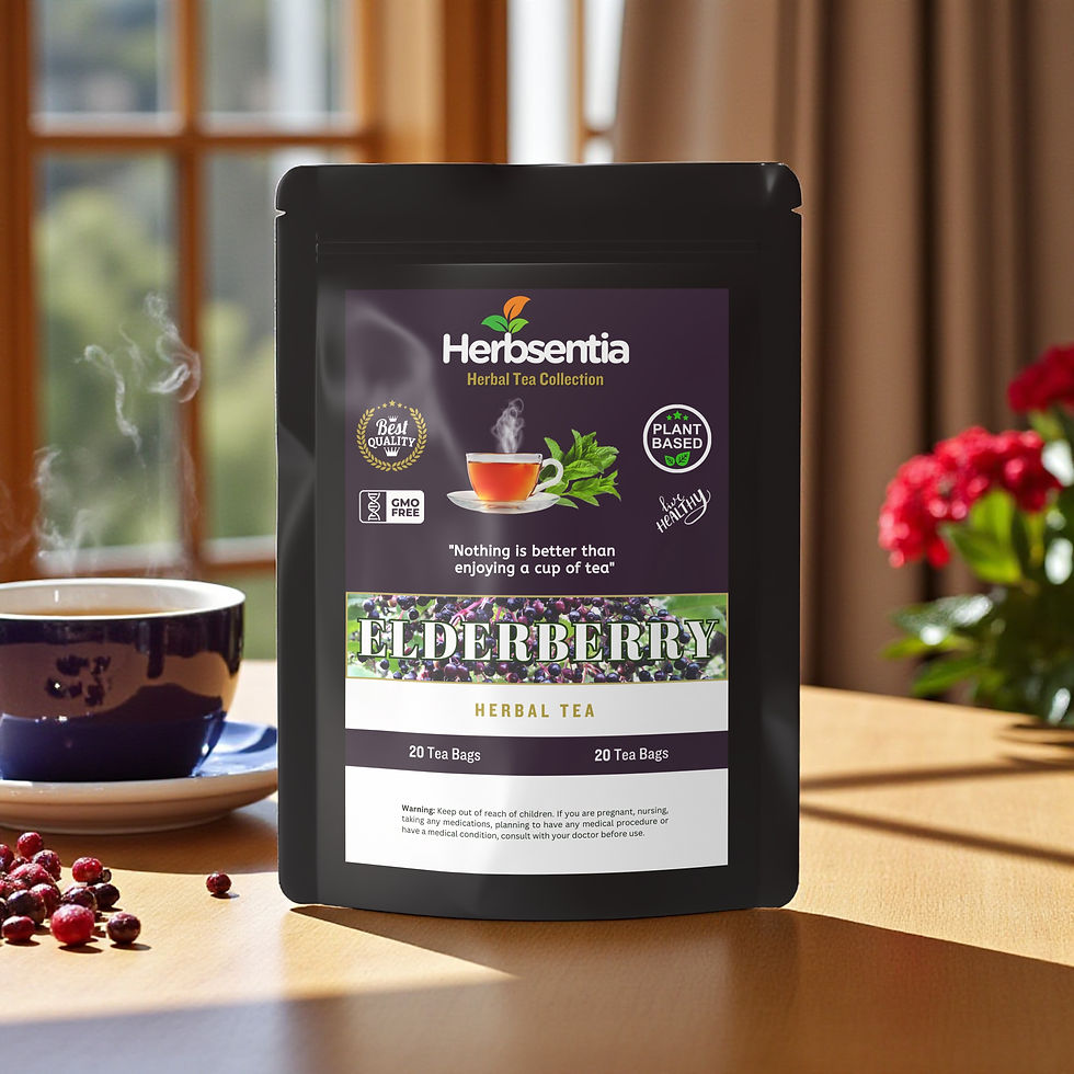 Thumbnail: Elderberry Tea - Refreshing & Naturally Soothing