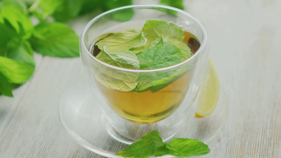 Miniatura: Té de hibisco y menta