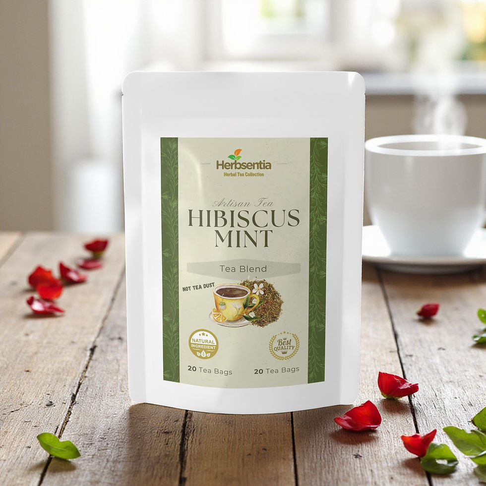 Miniatura: Té de hibisco y menta