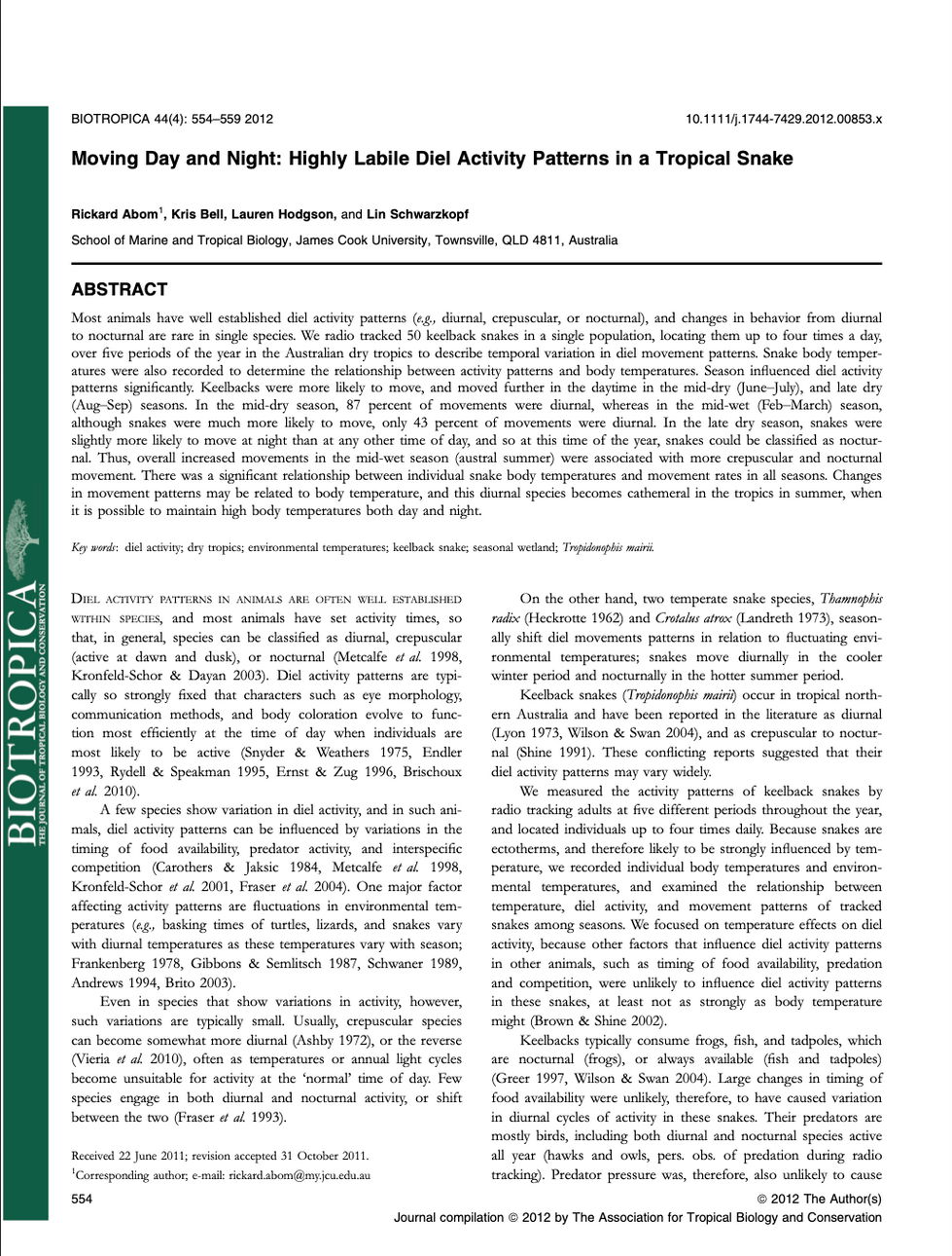 Abom et al. 2012
