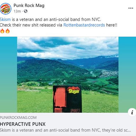 When you listen to their music, you only think of smelly underground NY places full of good punk