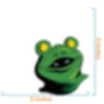 Thumbnail: Frog-Man Sticker