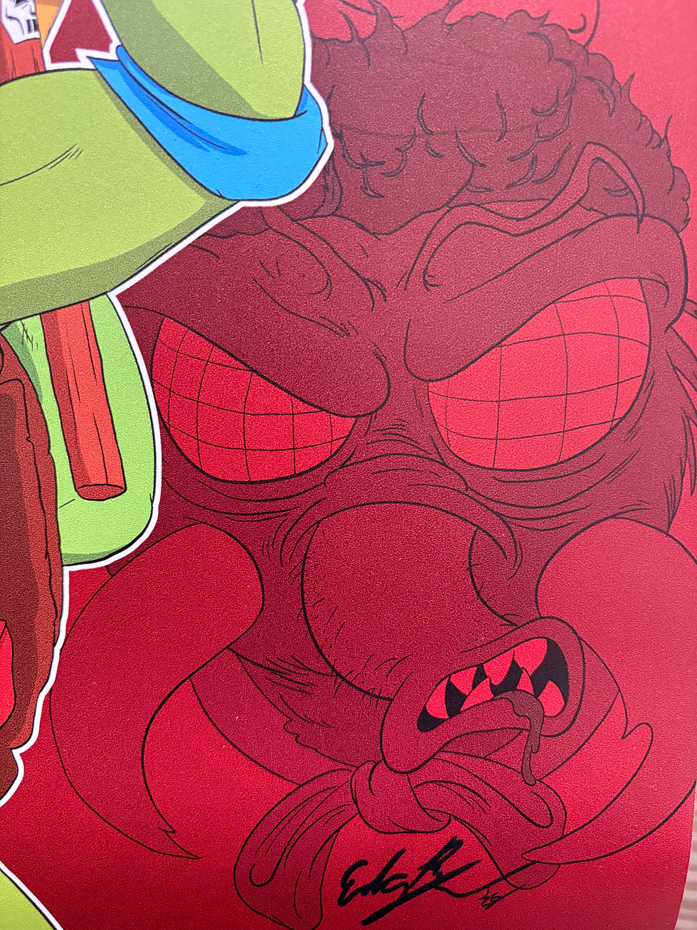 Thumbnail: TMNT Battle Poster