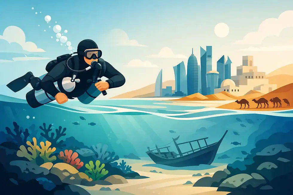 Sidemount Diving Course Qatar: Is It Worth It?