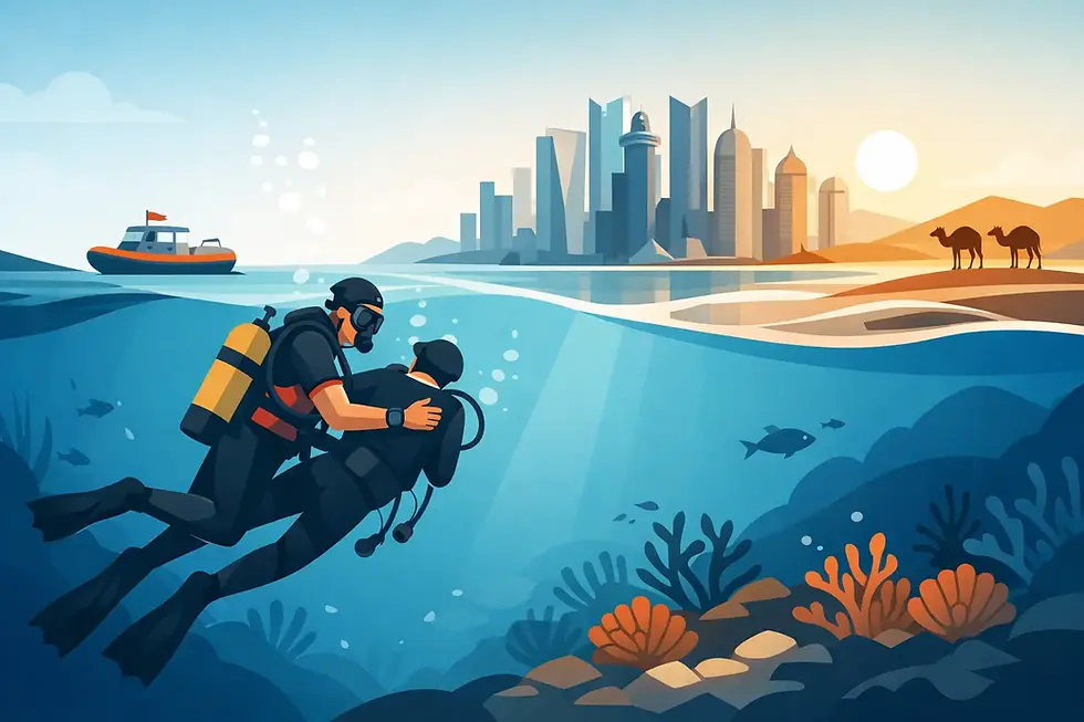Rescue Diver Course Qatar: Is It Worth It?