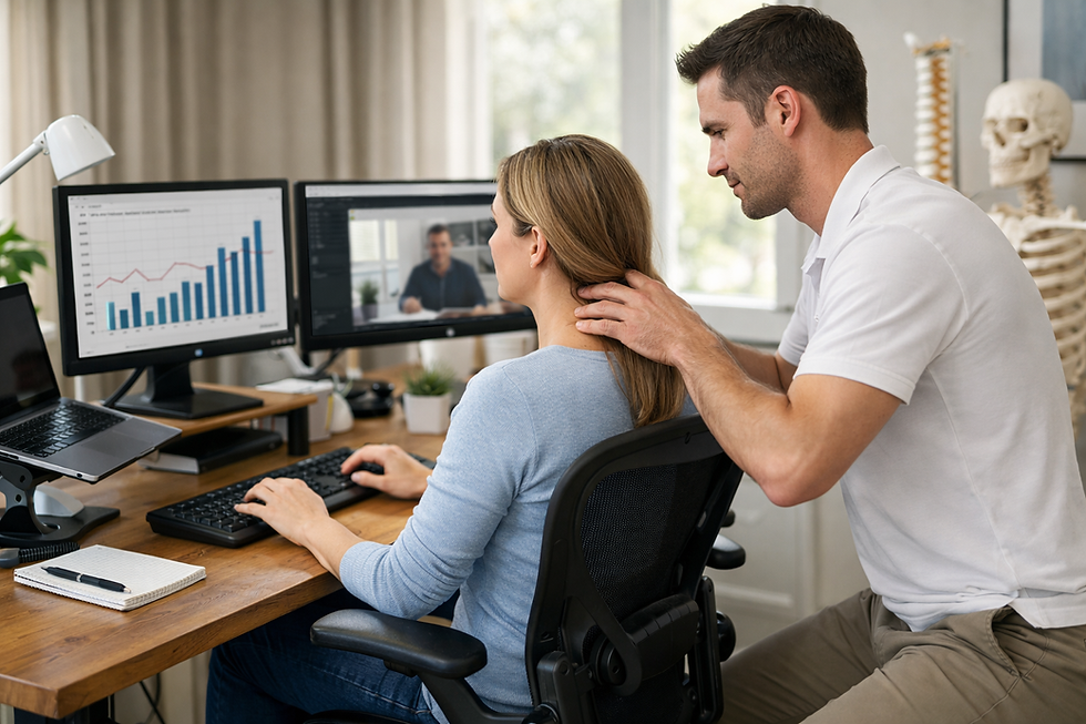 How Remote Workers Can Create a Spine-Friendly Workspace