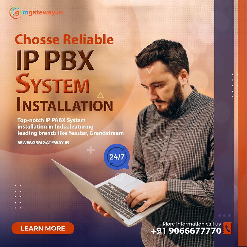 ip pbx system installation