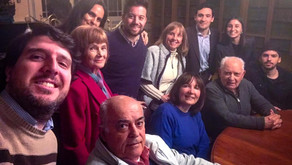Reunión y confraternización con representantes de la colectividad portuguesa