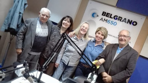 En Radio Belgrano con Finita, la vicecónsul de Puerto San Julián, en Recorriendo España