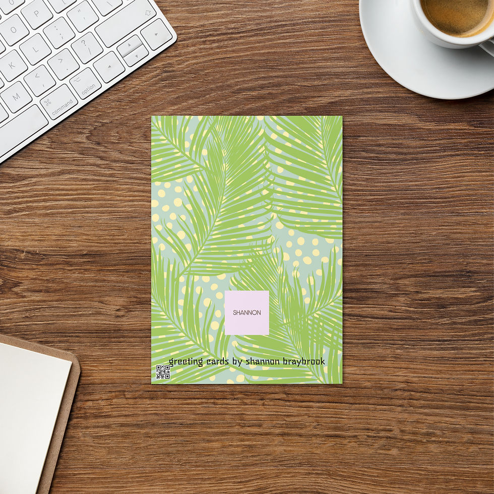 Thumbnail: Tough Kangaroo Blank Greeting card