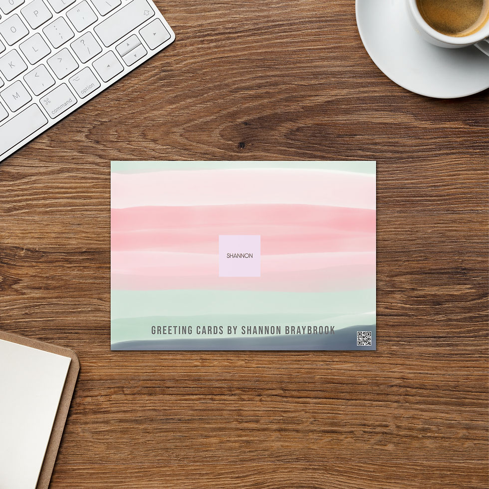 Thumbnail: Colorful Giant Octopus Blank Greeting card