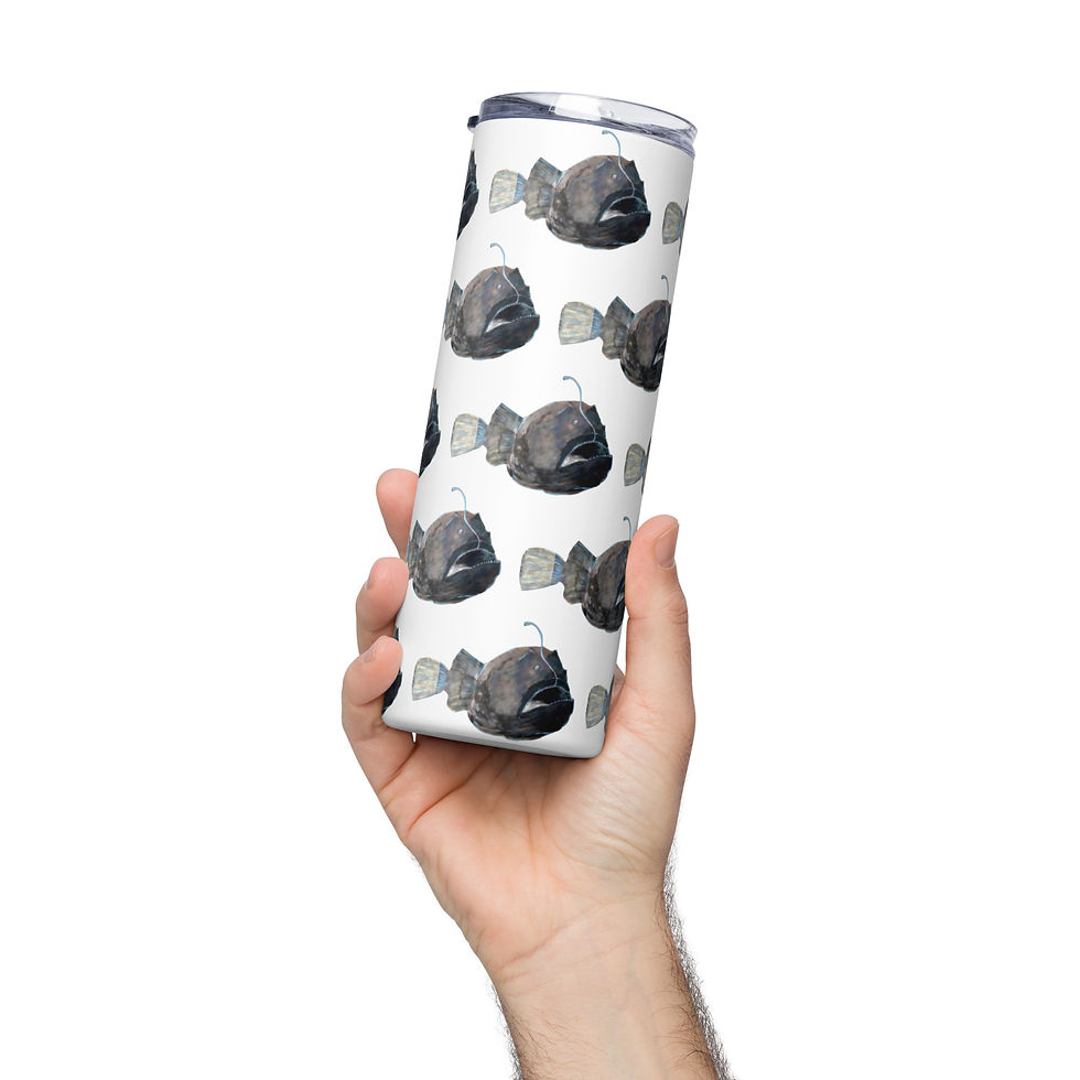 Thumbnail: Anglerfish stainless steel tumbler