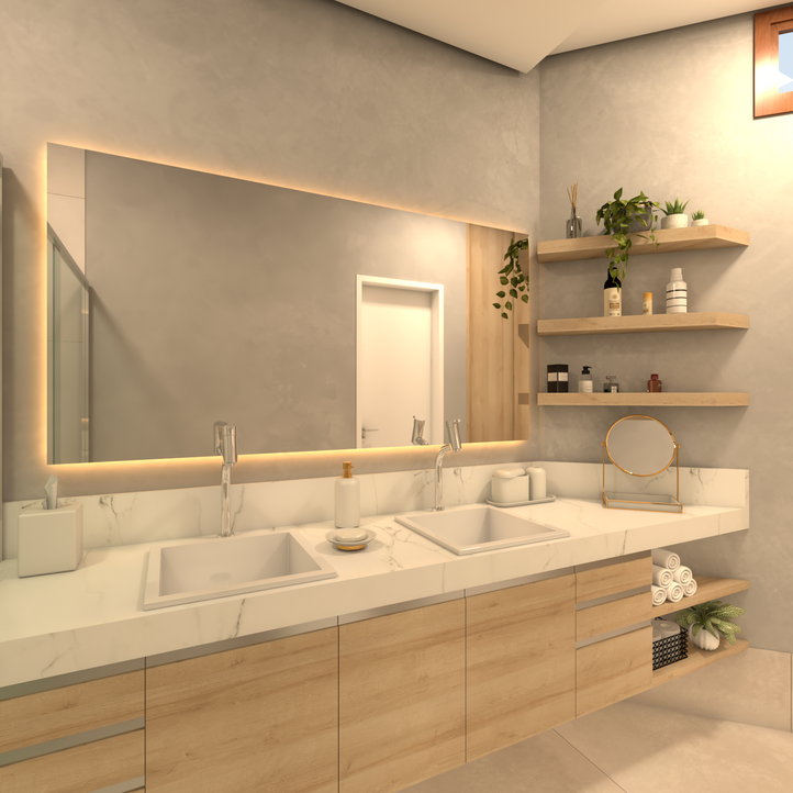 Banho casal - imagem 01