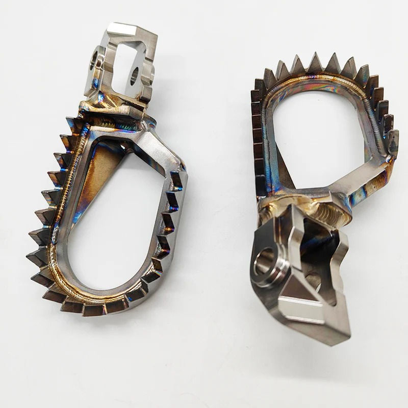 Thumbnail: Titanium footpeg for dirt bike KTM EXC Pro 2017-2024