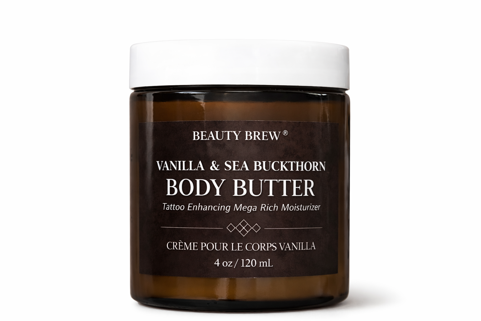 Vanilla & Sea Buckthorn Body Butter beauty brew 1