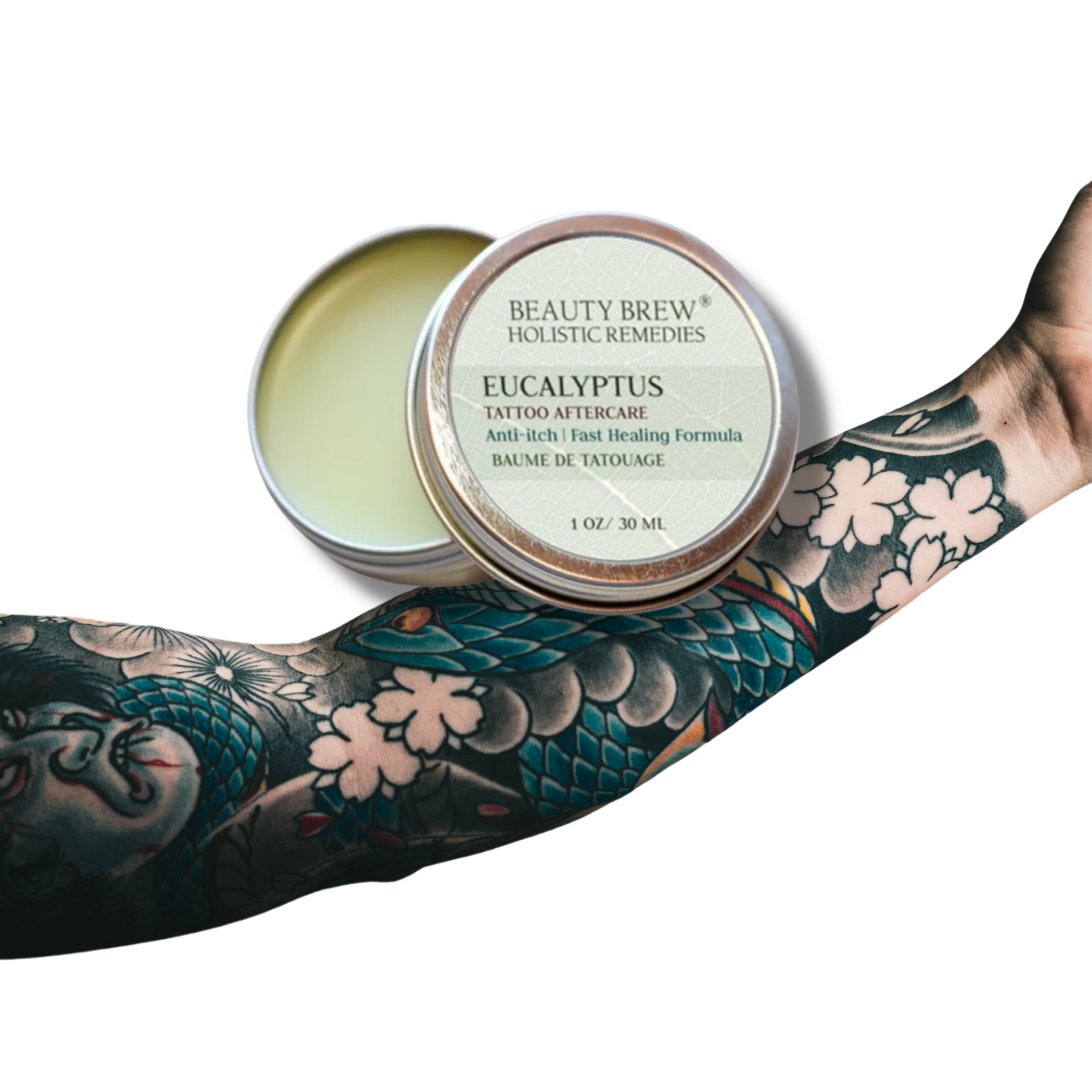 Eucalyptus | Anti-itch Tattoo Aftercare beauty brew 1