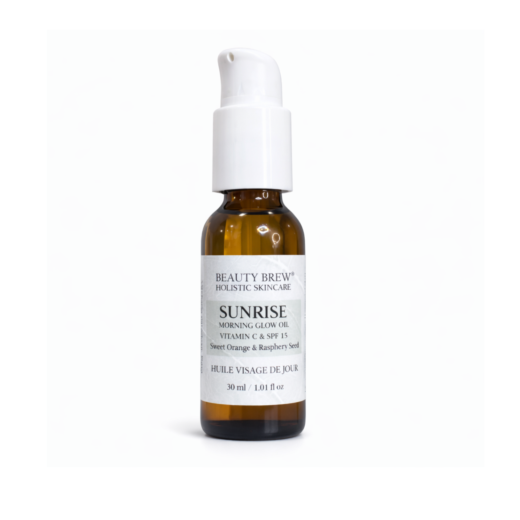 SUNRISE Morning Glow Oil with Vitamin C & SPF 15 beauty brew