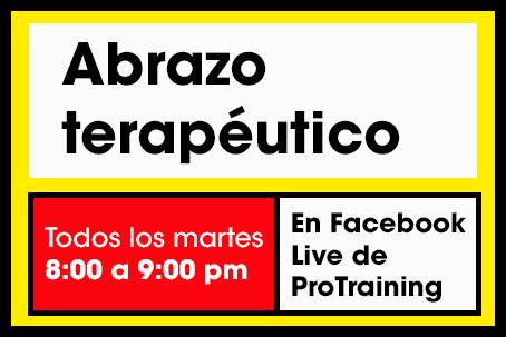 Abrazo Terapéutico un espacio para: médicos, enfermeras, camilleros, que nos cuidan.