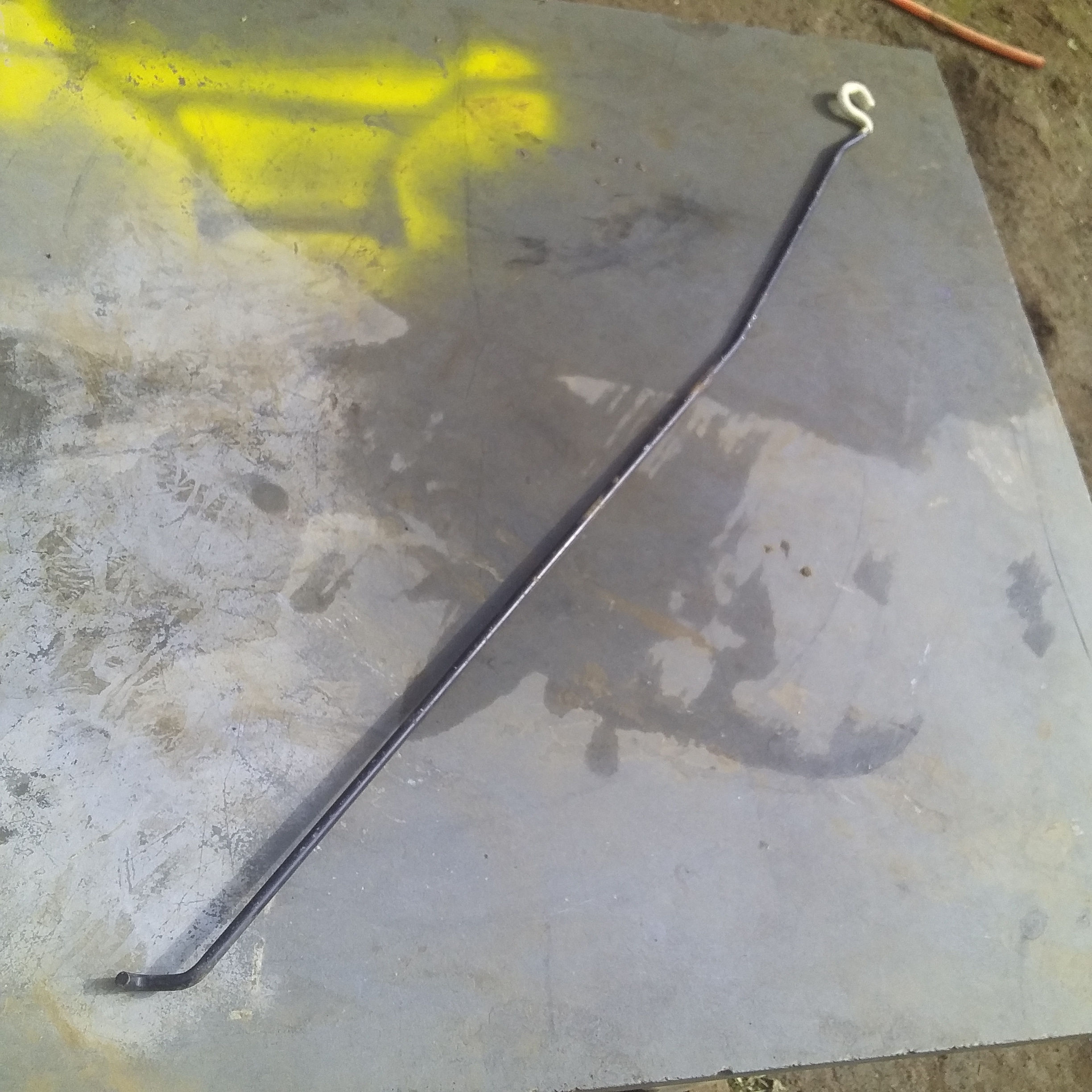 Aste de aço suporte para capô de carro 