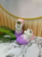 Pink and purple gradient child sneakers