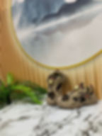 Pair of beige toddler shoes