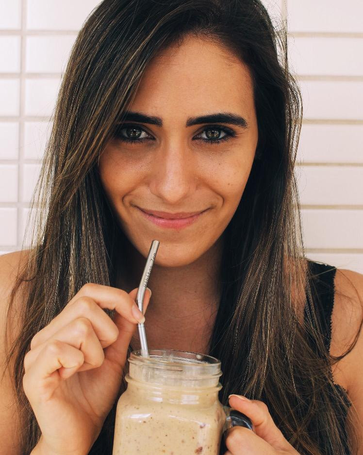 smoothie de maçã - Receita saudável e plant-based