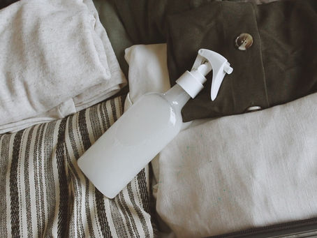 REMOVEDOR DE ODOR PARA ROUPA - Receita natural e ótima para levar nas férias