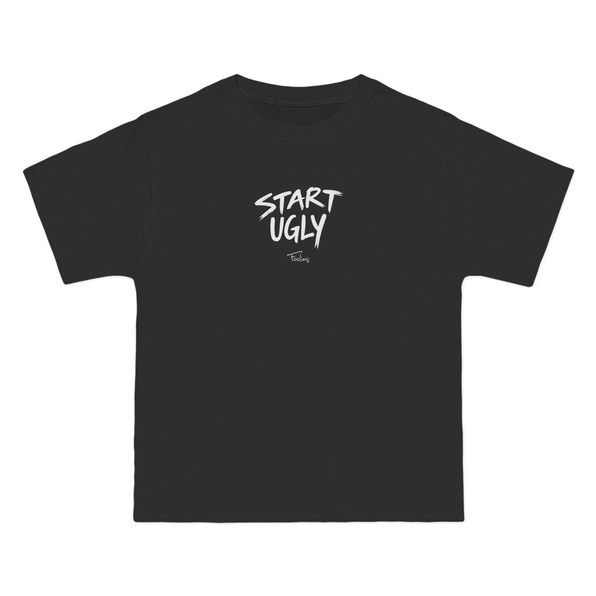 Start Ugly by Foolies (Oversized Unisex Tee)