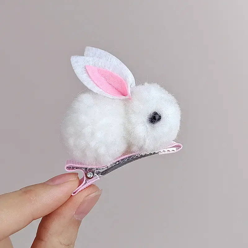 Thumbnail: Bunny Hair Clips 4Pcs