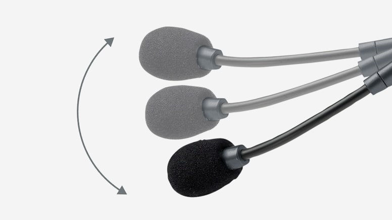 Thumbnail: Logitech H111 wired headset with foam ear cushions and universal compatibility