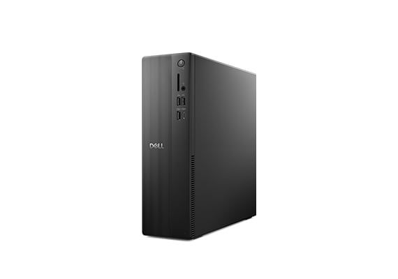 Thumbnail: The Dell ECS1250 desktop placed horizontally, demonstrating its versatile office placement