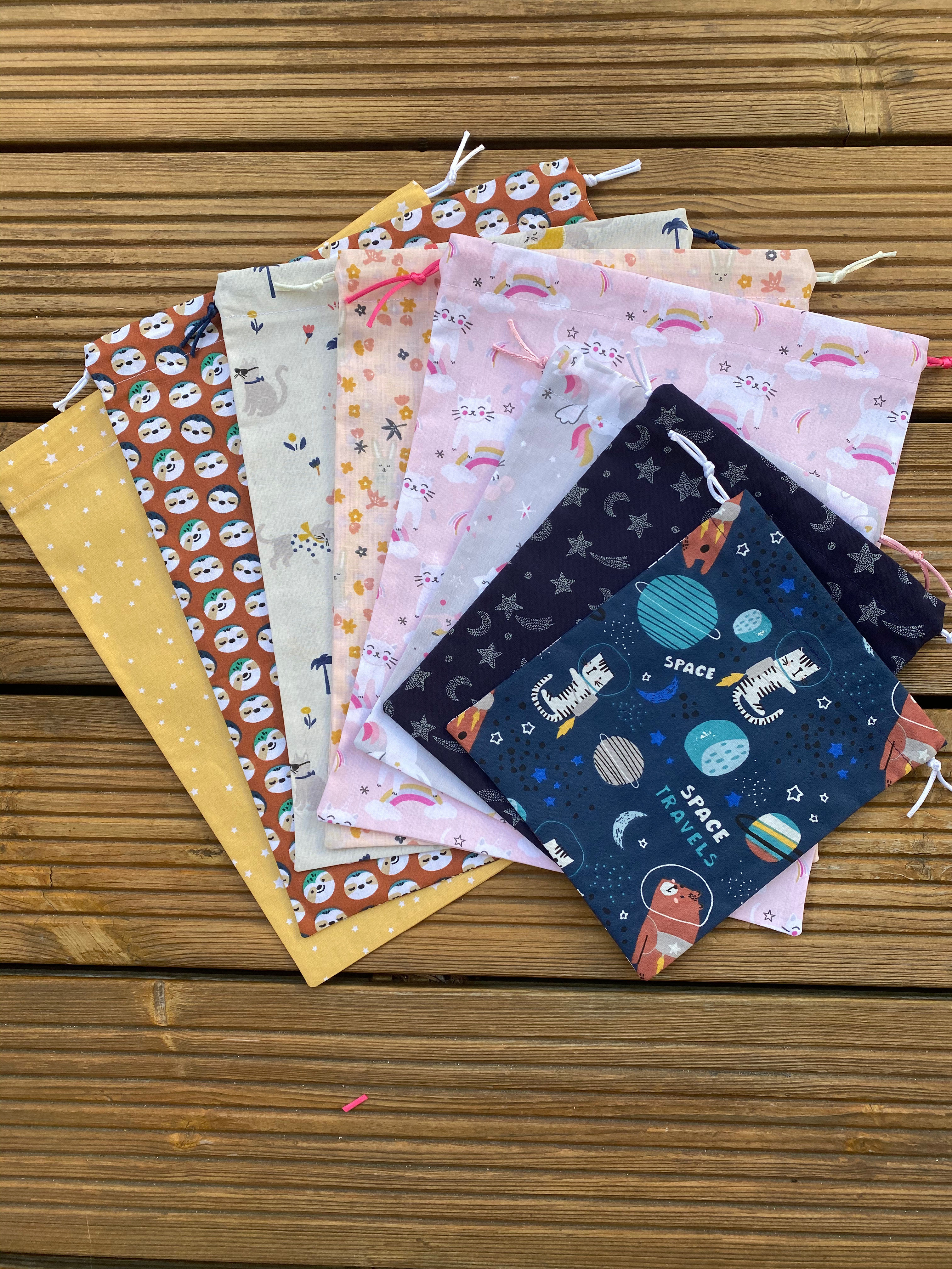 Pochon cadeau / Pochon de rangement (à l'unité) - motif enfant