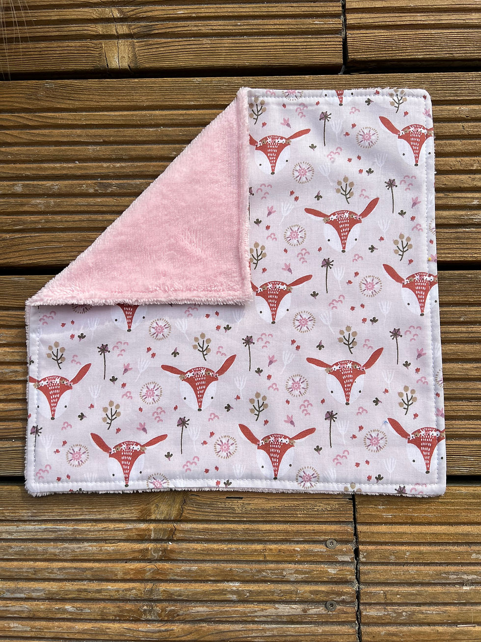 Miniature : Serviette de table doublée éponge (à l'unité) - motif enfant