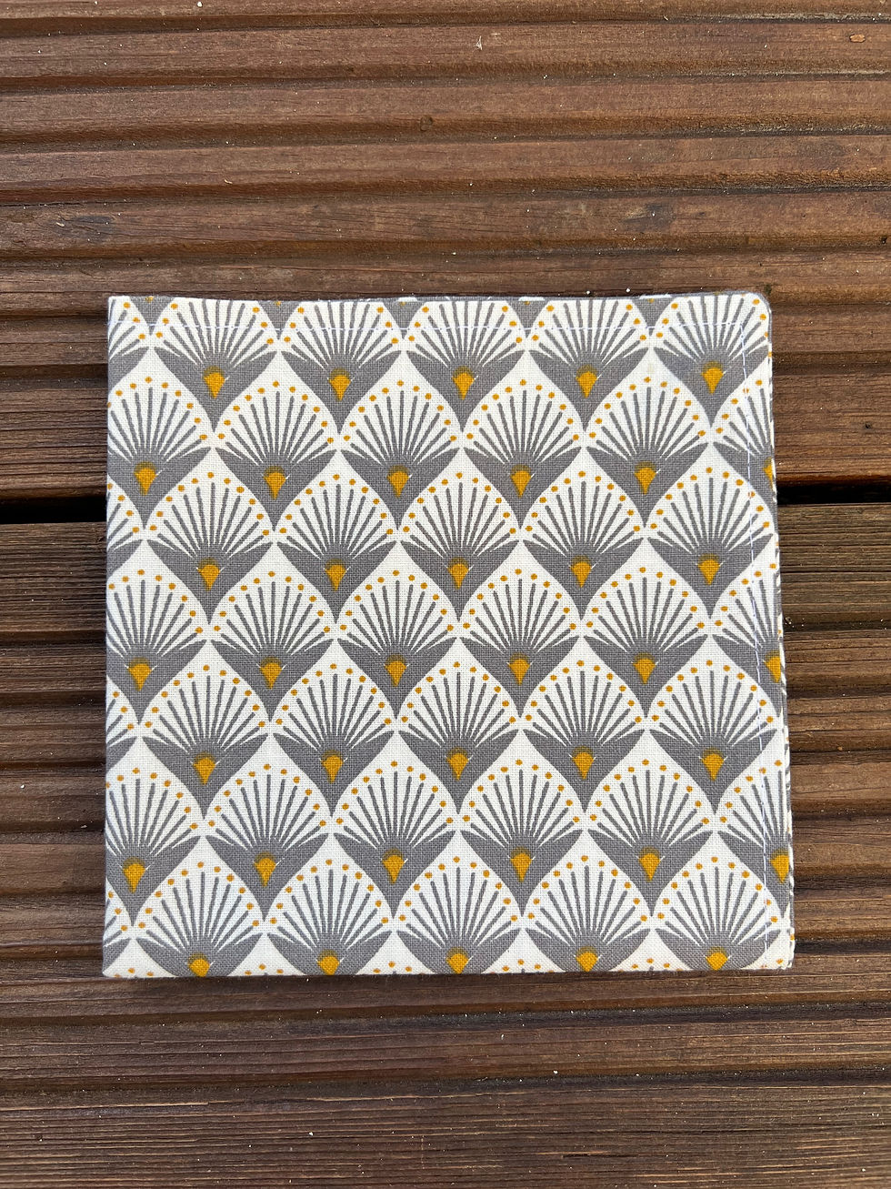 Miniature : Serviette de table doublée coton (à l'unité) - motif adulte