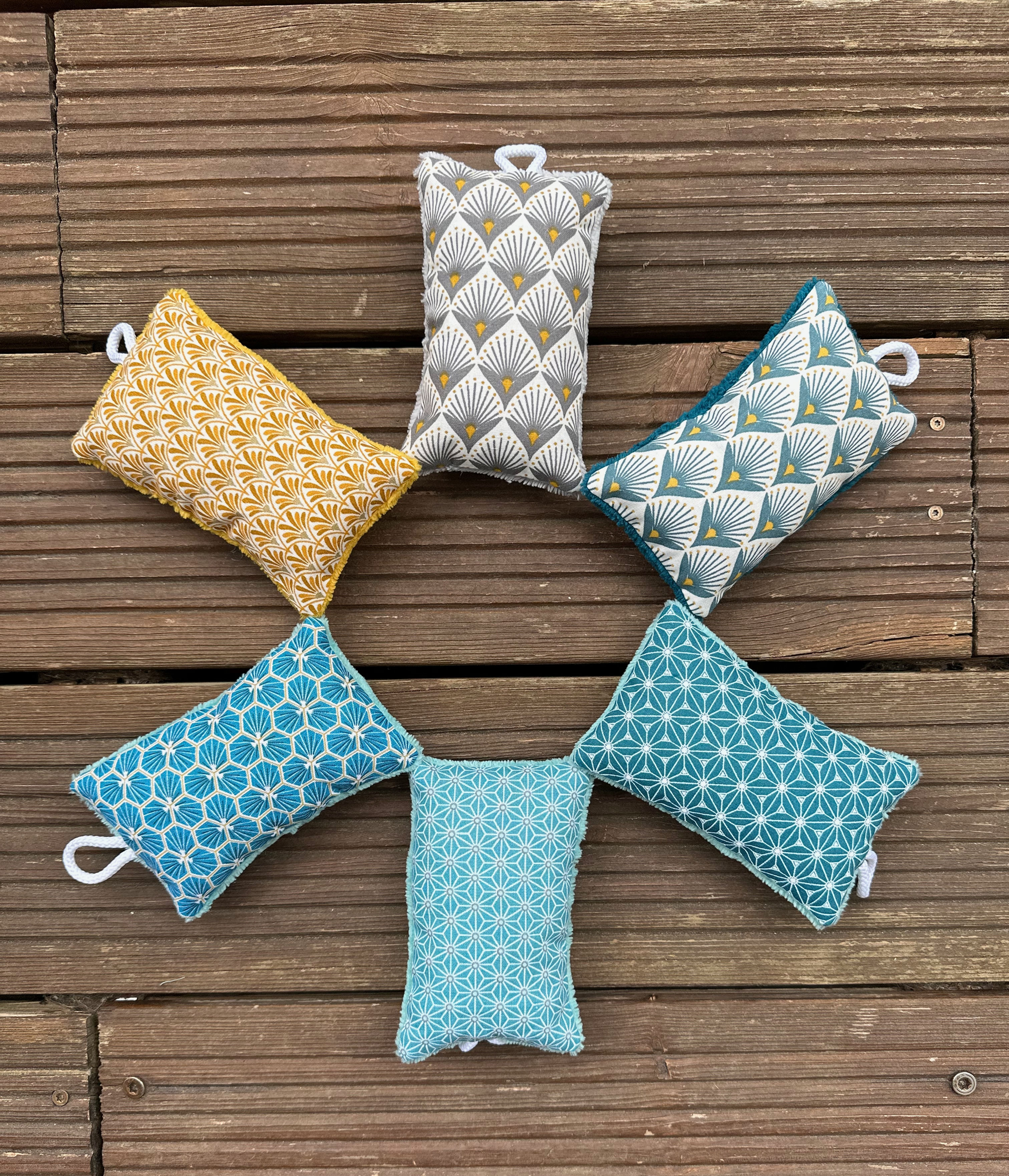 Eponge lavable en éponge bambou (à l'unité)