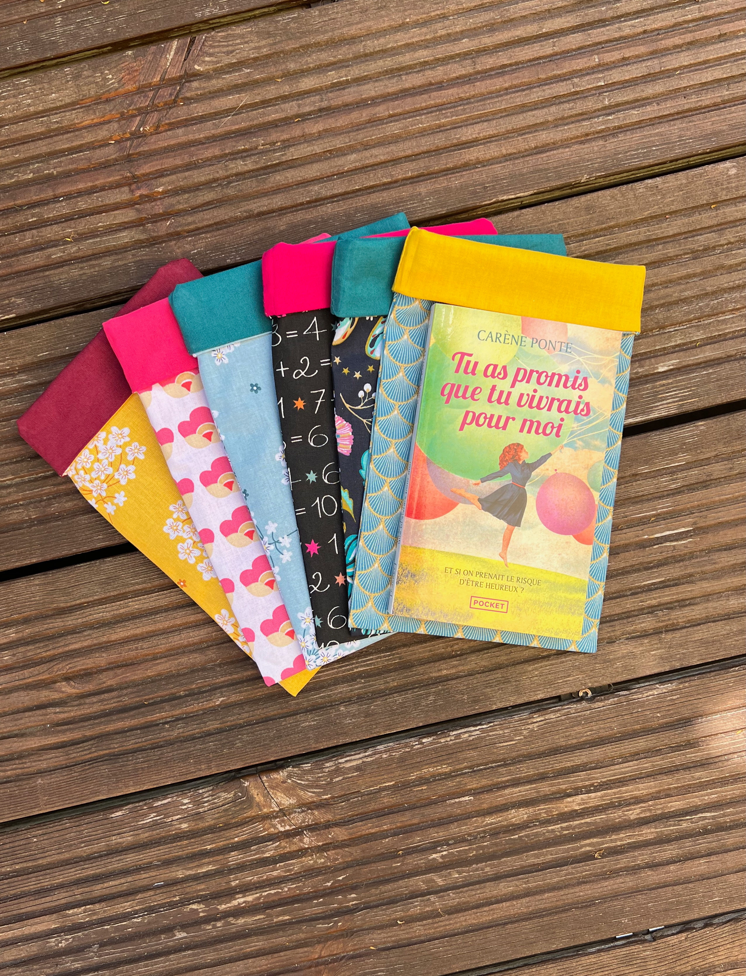 Pochette protège livre