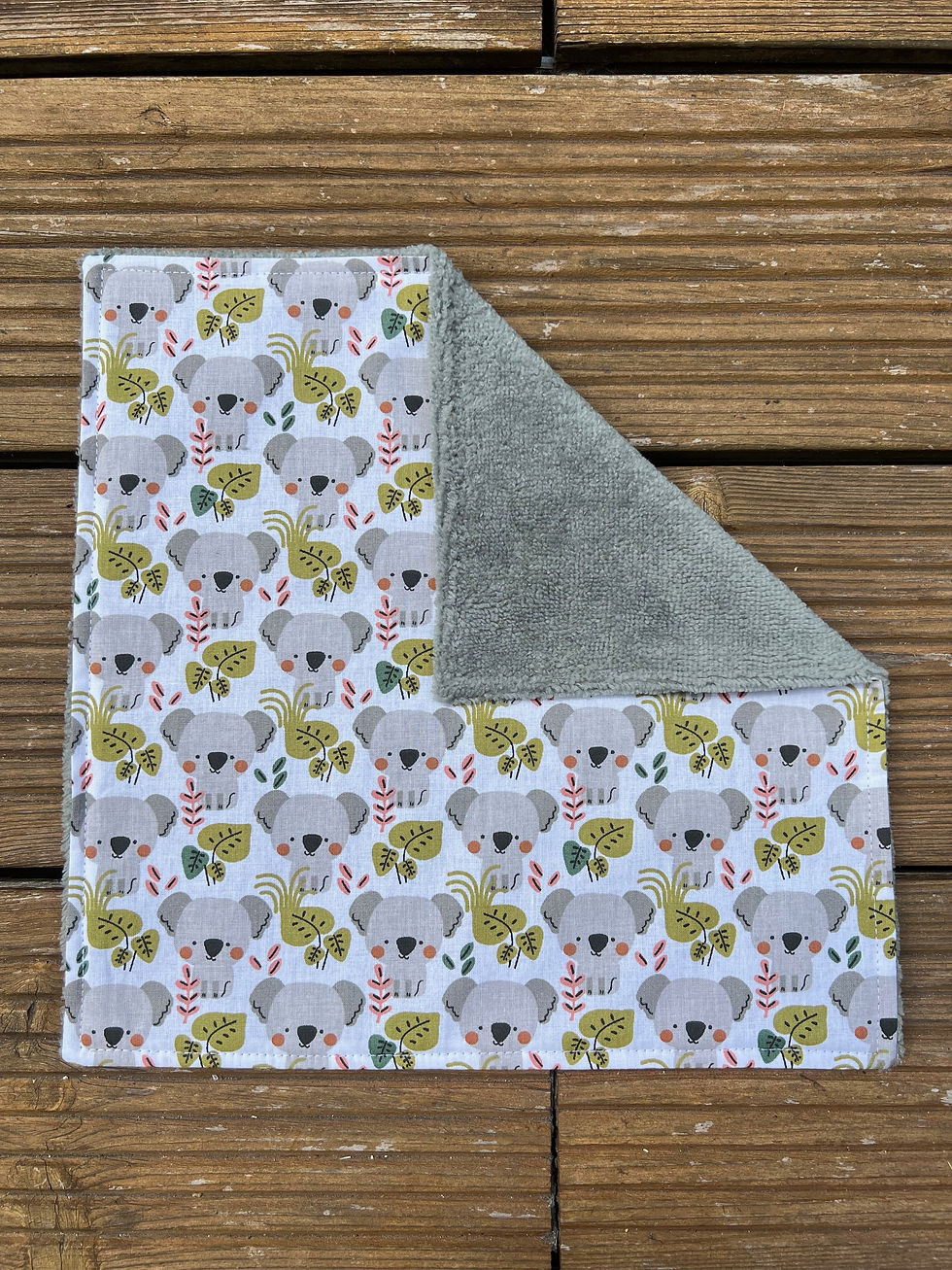 Miniature : Serviette de table doublée éponge (à l'unité) - motif enfant