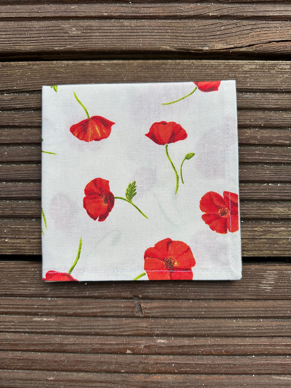 Miniature : Serviette de table doublée coton (à l'unité) - motif adulte
