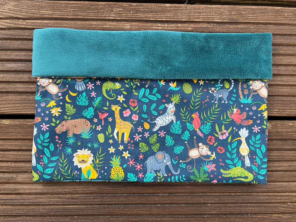 Miniature : Snood / Echarpe cache-cou - modèle enfant (6-8 ans)