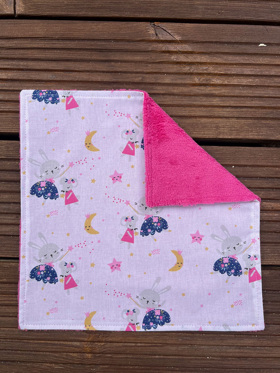 Miniature : Serviette de table doublée éponge (à l'unité) - motif enfant