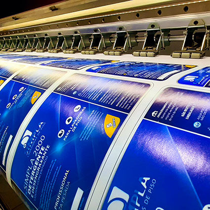 Impressão de rótulos