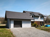 Villa moderne maçonnerie gros œuvre Pays de Gex Haute-Savoie