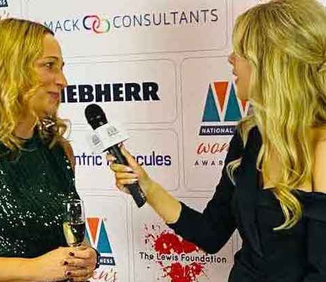 What happened at the National Business Women's Awards?