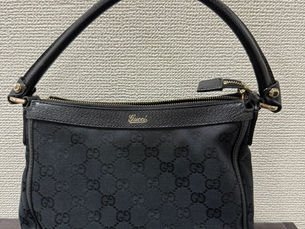 GUCCI グッチ GG キャンバス ハンドバッグ