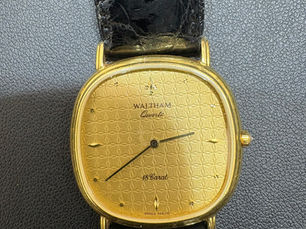 Waltham ウォルサム 18carat 腕時計