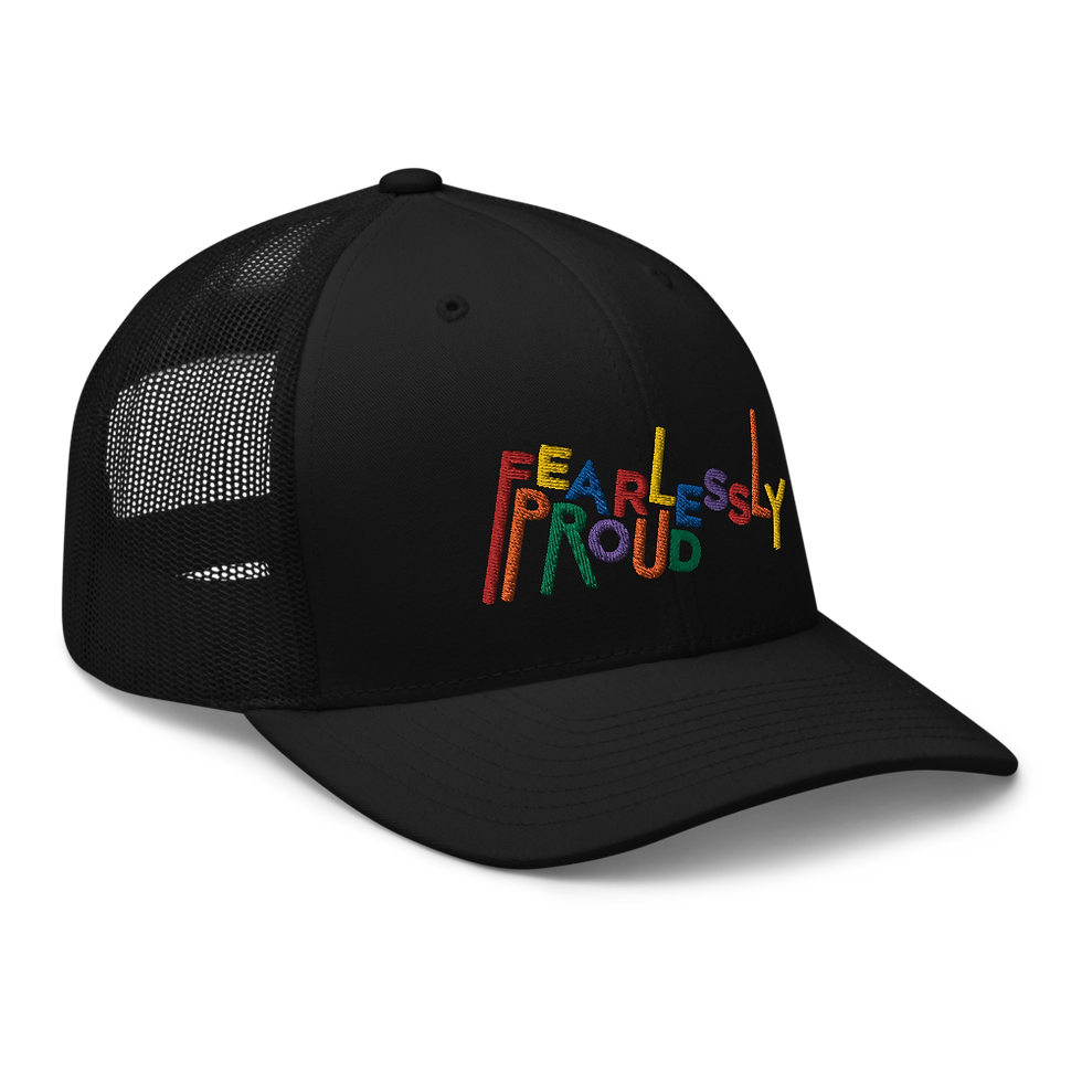 Thumbnail: Fearlessly PROUD Trucker Cap