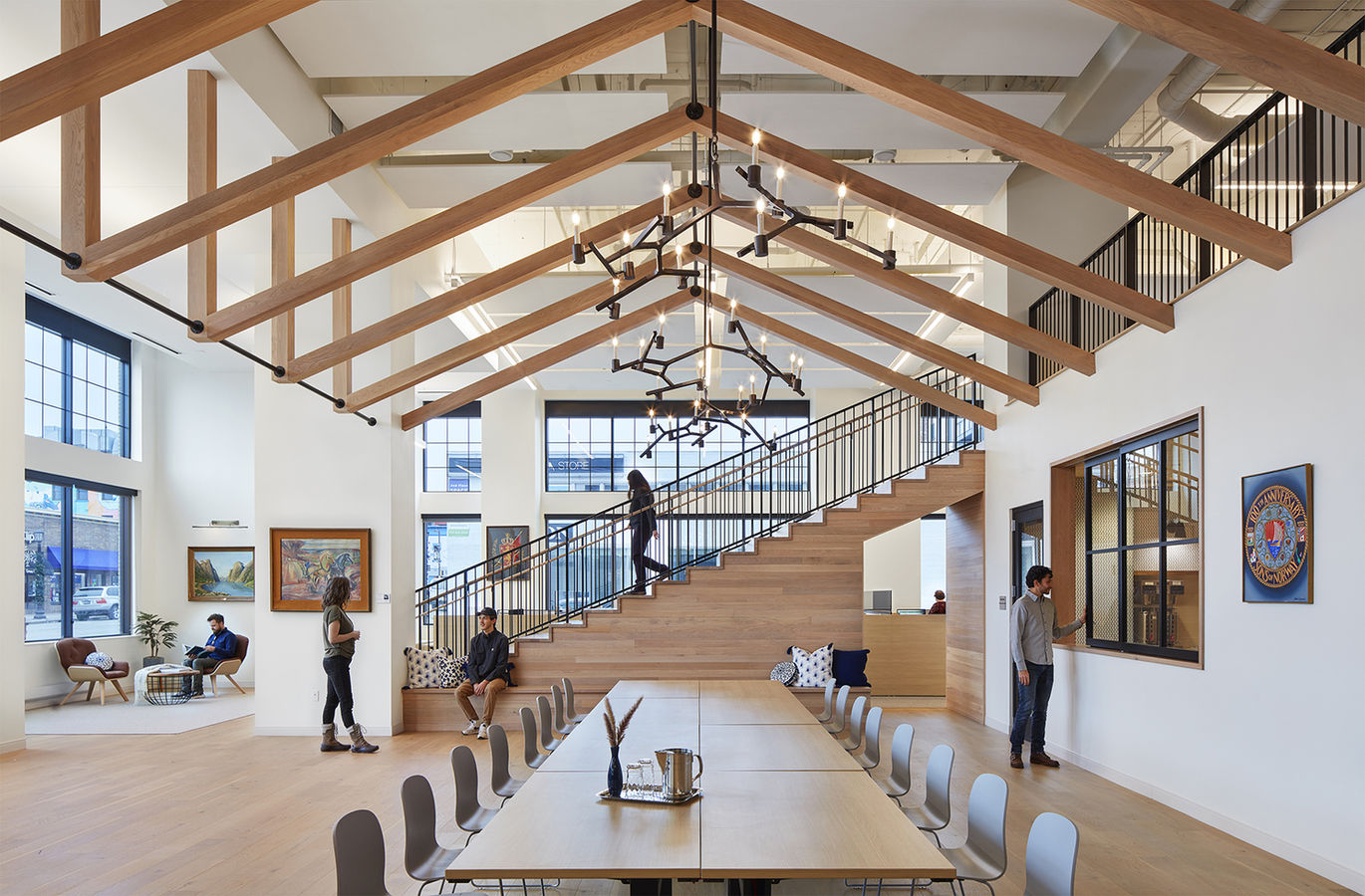 Great hall, collaboration area