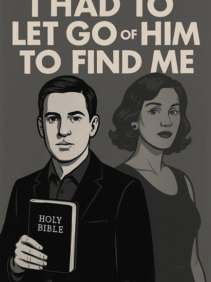 I HAD TO LET GO OF HIM TO FIND ME