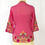 Thumbnail: Size S 3/4 Sleeve Kebaya with Camisole HIGH Flower Fuscia